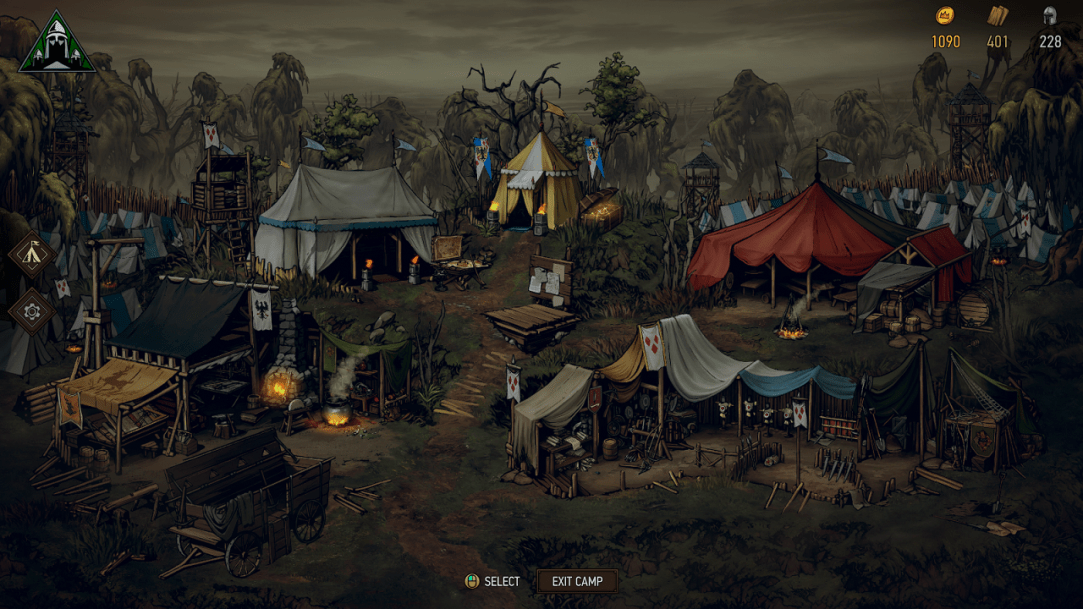 Thronebreaker-Camp